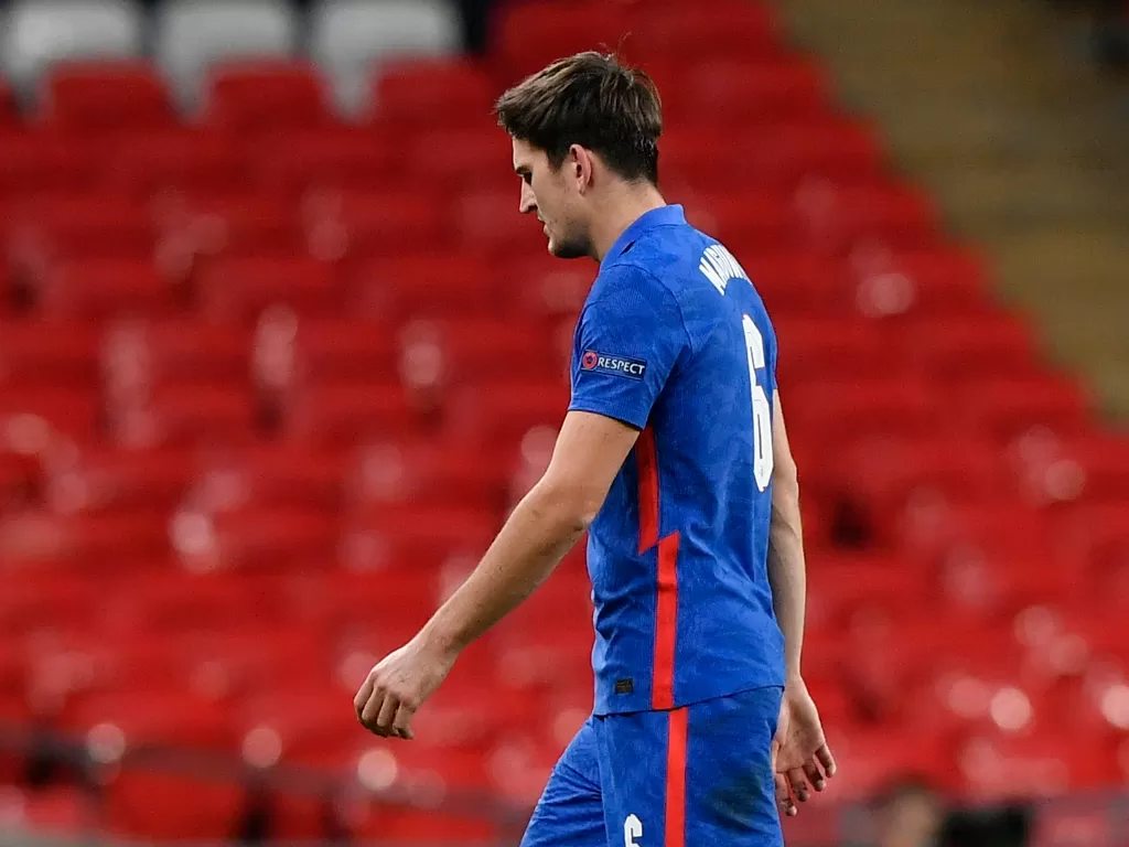 Harry Maguire. (REUTERS/TOBY MELVILLE)