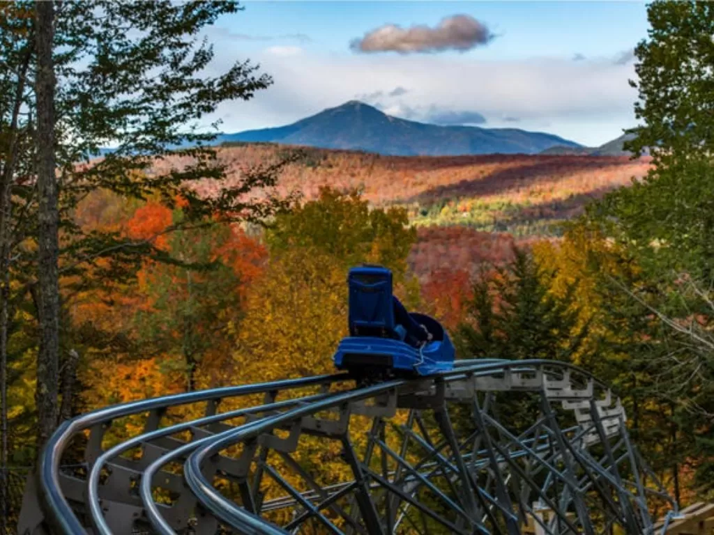 Mountain Coaster baru di New York. (USA Today/ORDA)