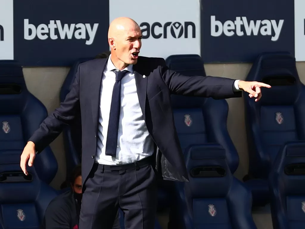 Zinedine Zidane. (REUTERS/ SERGIO PEREZ)