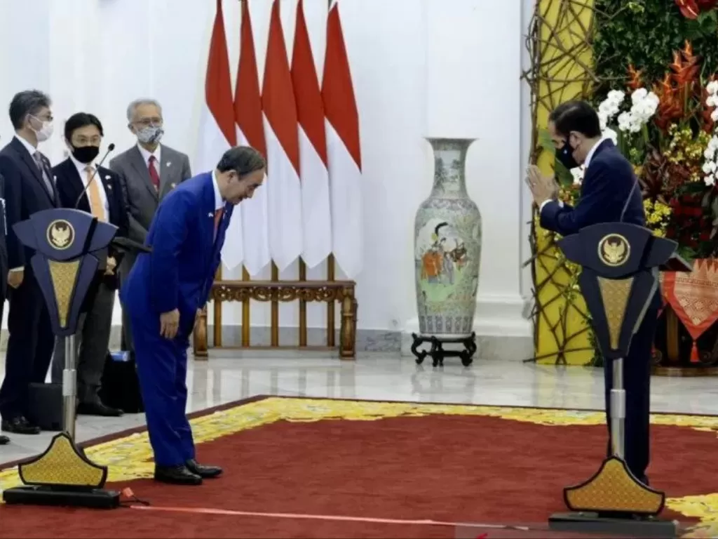 Jokowi sambut baik relokasi perusahaan Jepang ke Indonesia. (Photo/Dok. Biro Pers Setpres)