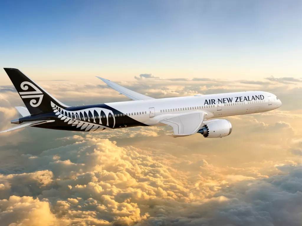 Ilustrasi pesawat New Zealand. (samchui.com)