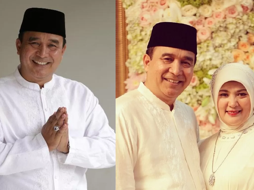 Wali Kota Tasikmalaya Budi Budiman dan istrinya, Eti Atiyah. (Twitter)