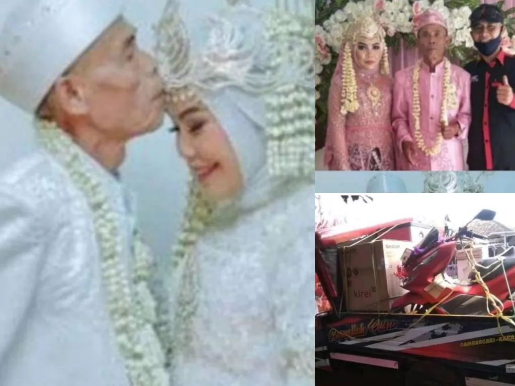 Pernikahan Abah Sarna dan Noni (Facebook Agus Suryajaya)