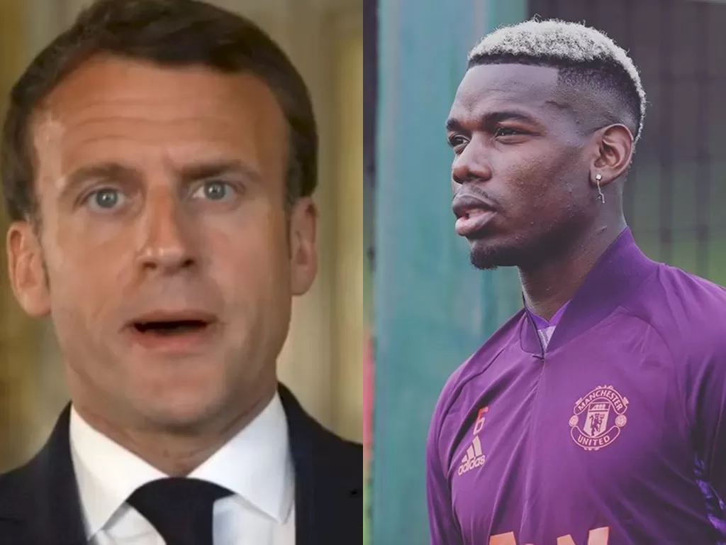 Paul Pogba dikabarkan mundur dari timnas Prancis usai pernyataan kontroversial Presiden Emmanuel Macron. (Instagram)