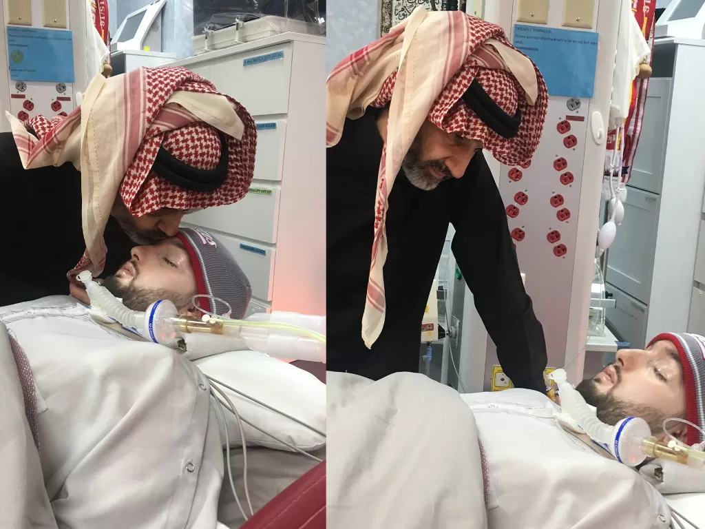 Pangeran Arab Saudi yang koma 15 tahun. (Twitter/@Reem_Alwaleed)