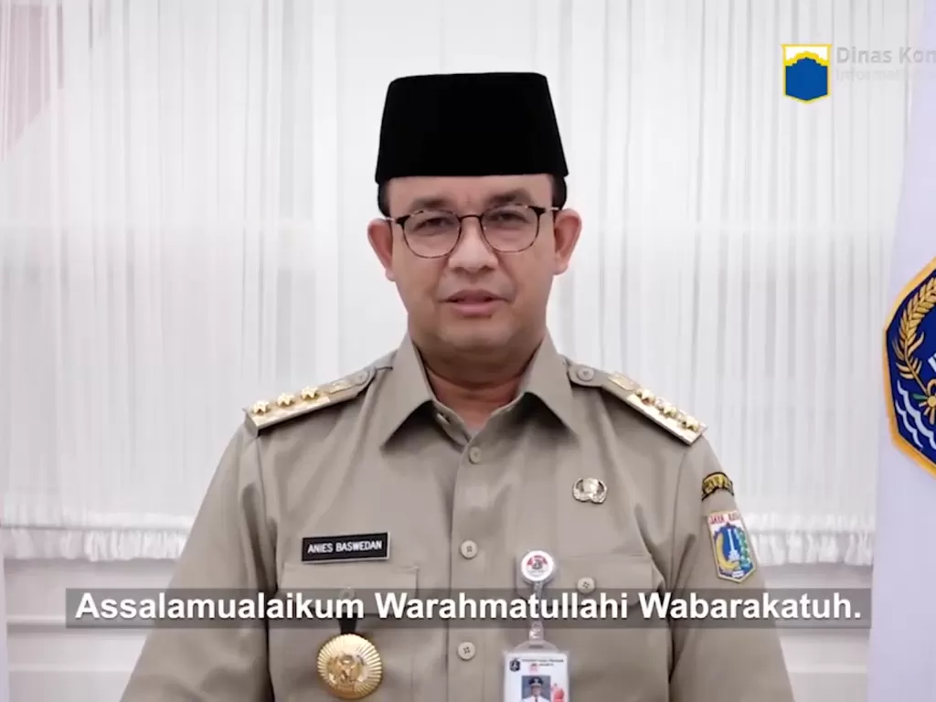 Gubernur DKI Jakarta Anies Baswedan. (Youtube Pemprov DKI Jakarta)