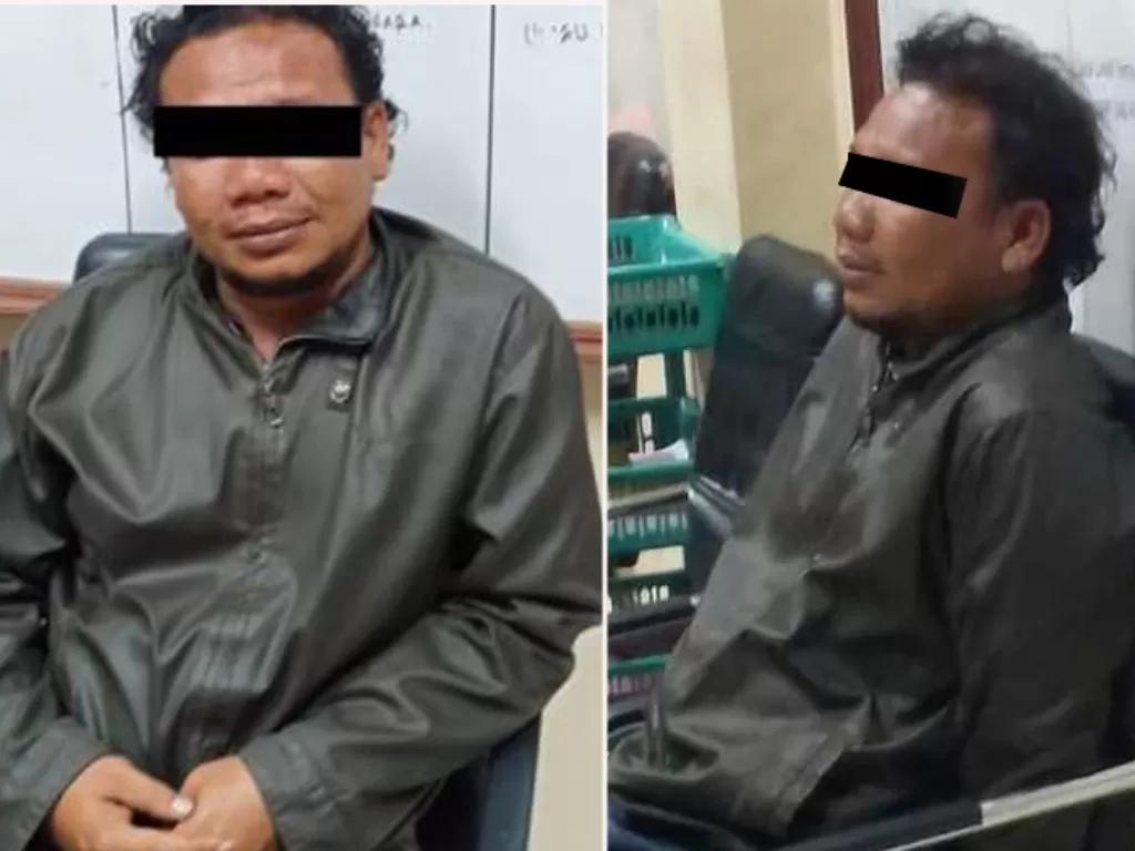 MA sosok pelaku pecatan polisi mau gorok ulama Aceh. (Istimewa)