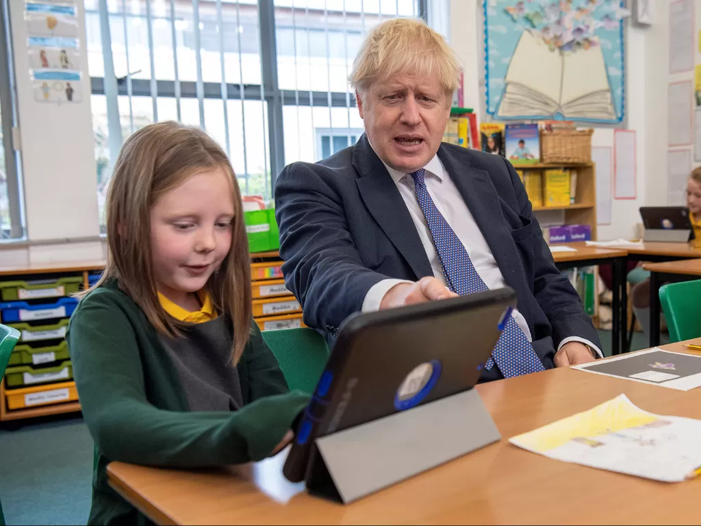 Perdana Menteri Inggris Boris Johnson. (Photo/Reuters/Paul Grover)