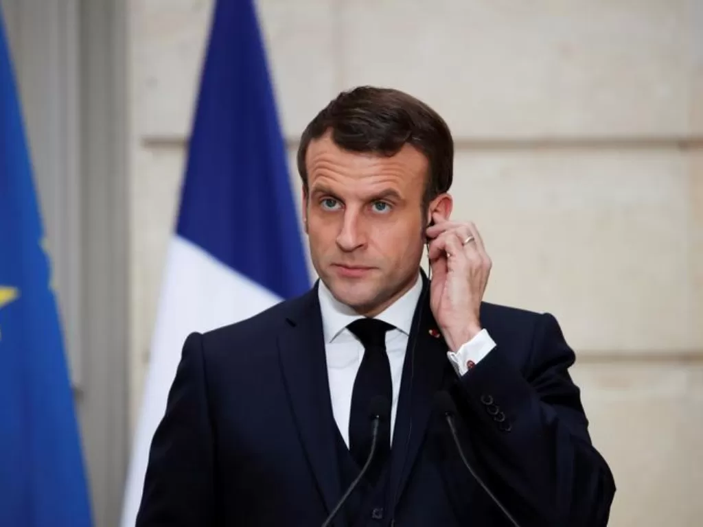 Presiden Prancis Emmanuel Macron. (REUTERS/Benoit Tessier/Pool)