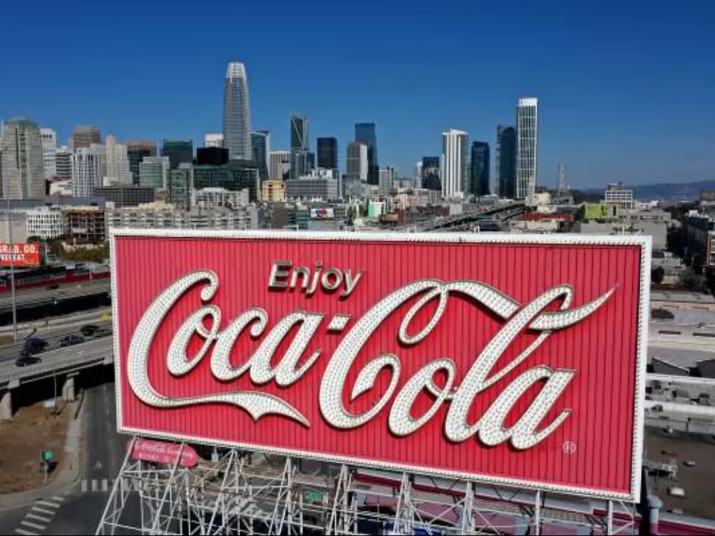 Reklame ikonik Coca-Cola di Francisco. (sanfranciscochronicle.com)