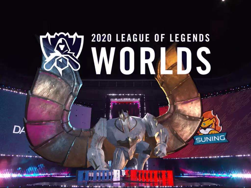 Opening Ceremony League of Legends Worlds 2020 di Shanghai, Tiongkok (photo/Riot Games)