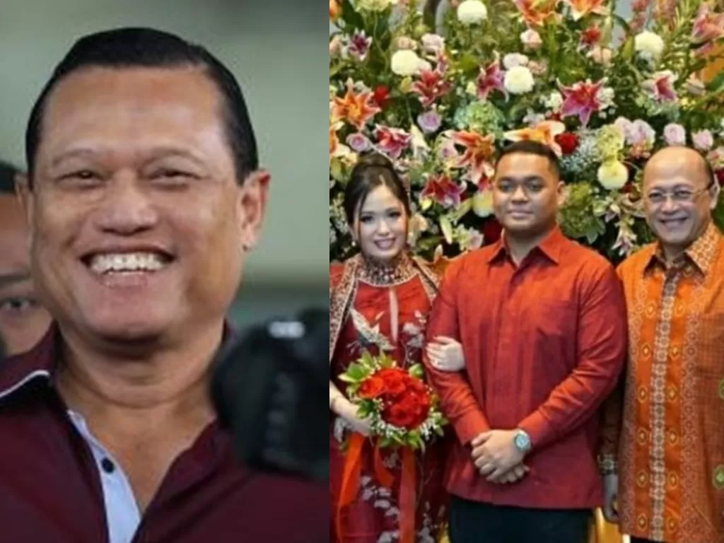 Kolase foto Komjen Pol Purn Adang Daradjatun (istimewa) dan keluarga Mario Teguh (Instagram @marioteguh)