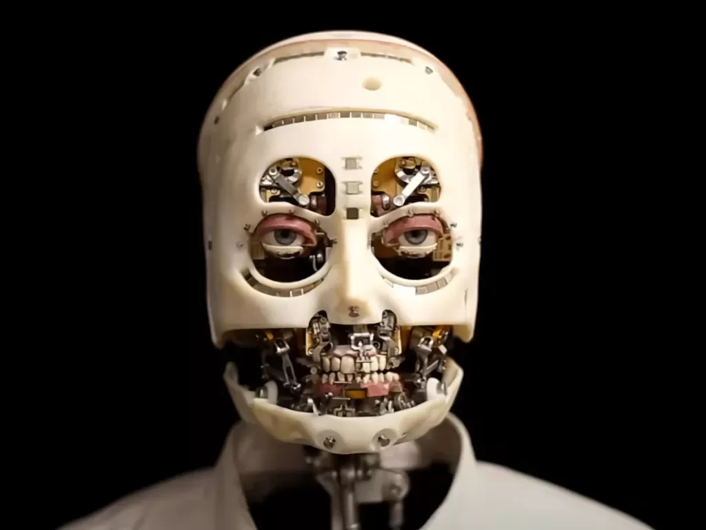 Robot animatronic buatan Disney tanpa kulit buatan (photo/YouTube/DisneyResearchHub)