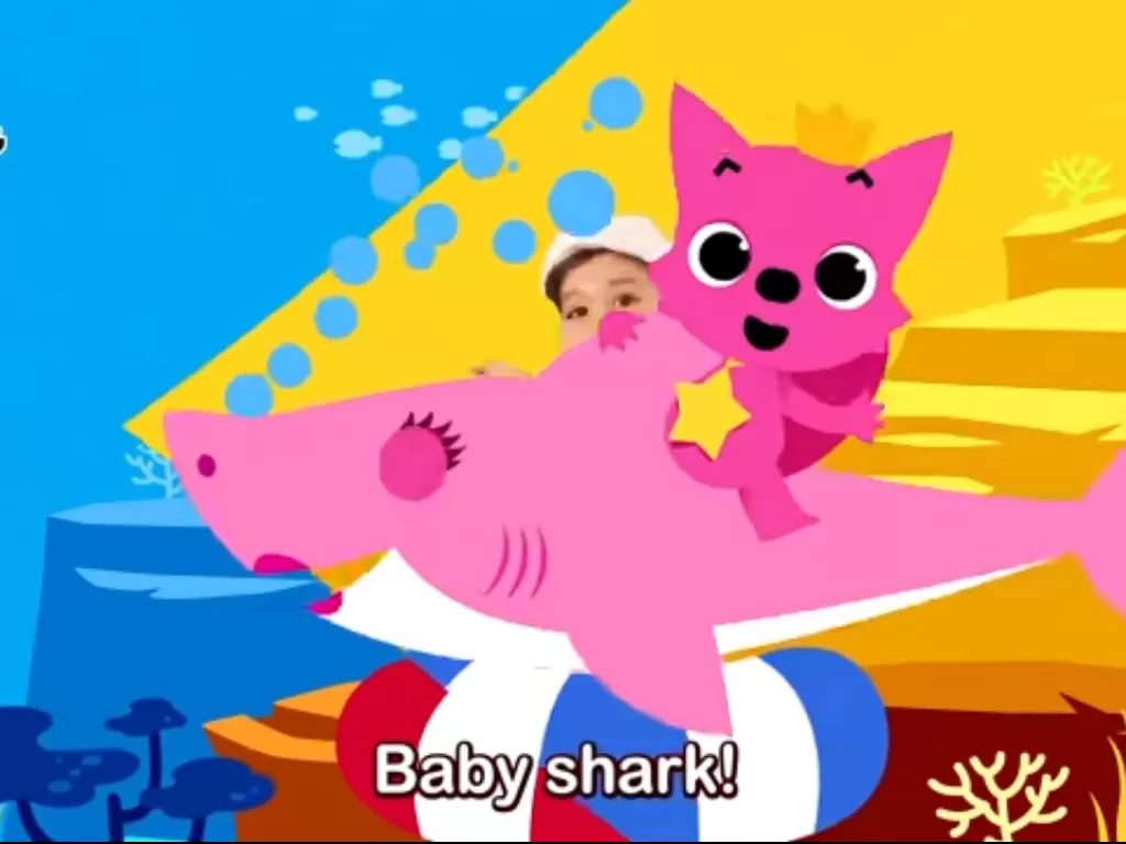 Potongan video Baby Shark. (Screenshoot/YouTube/Pinkfong! Kids' Songs & Stories)