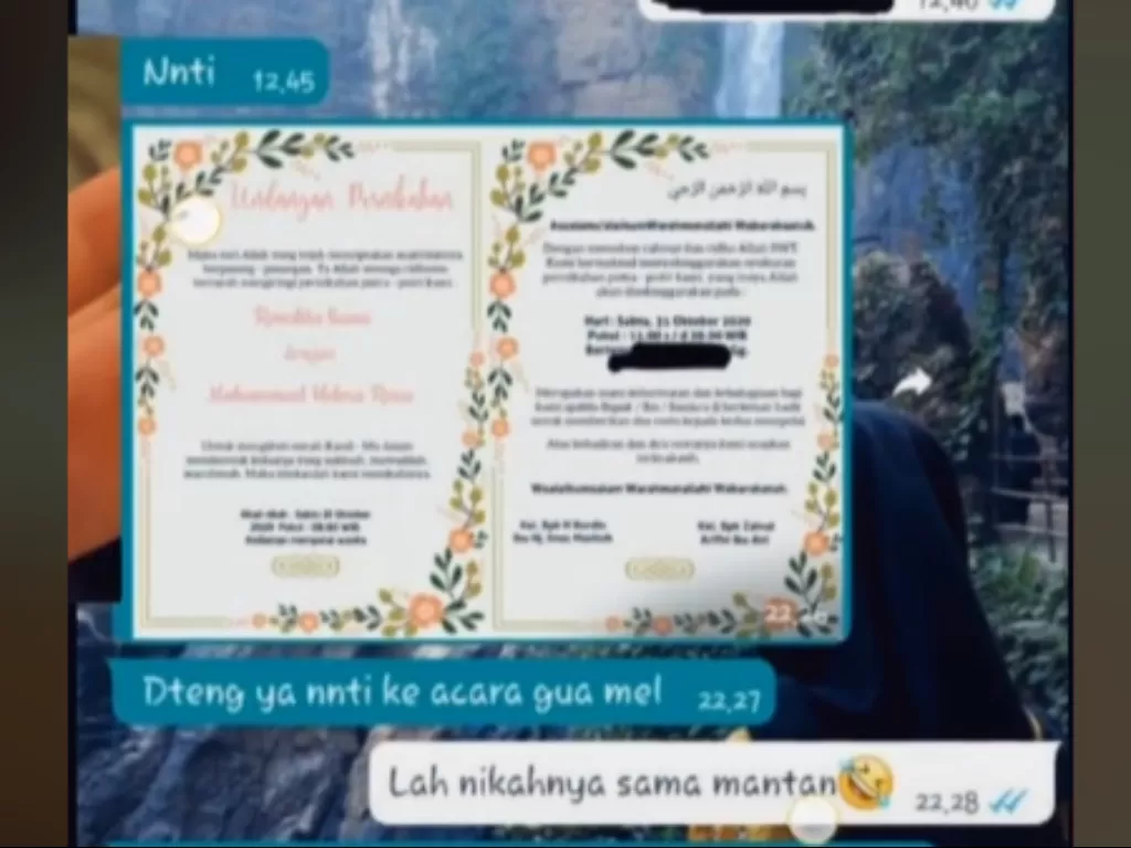 Cewek ditinggal nikah kekasihnya viral di Tiktok (Tiktok)