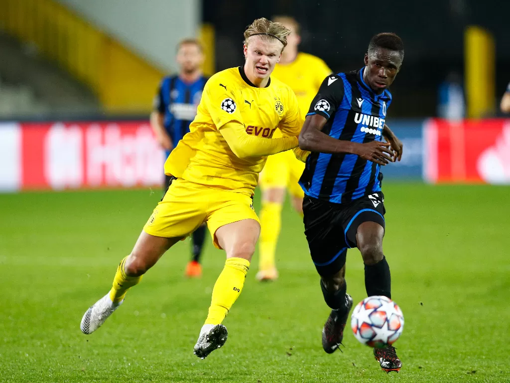 Club Brugge Vs Borussia Dortmund (REUTERS/FRANCOIS LENOIR)