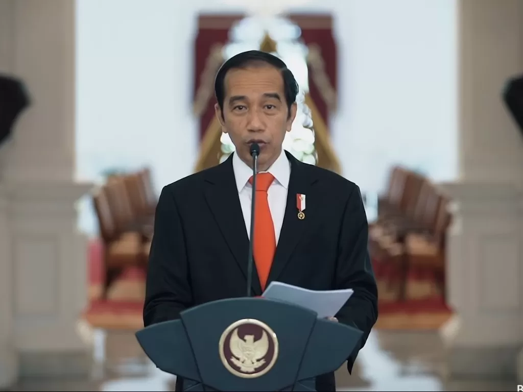 Presiden Jokowi. (Youtube/Setpres).