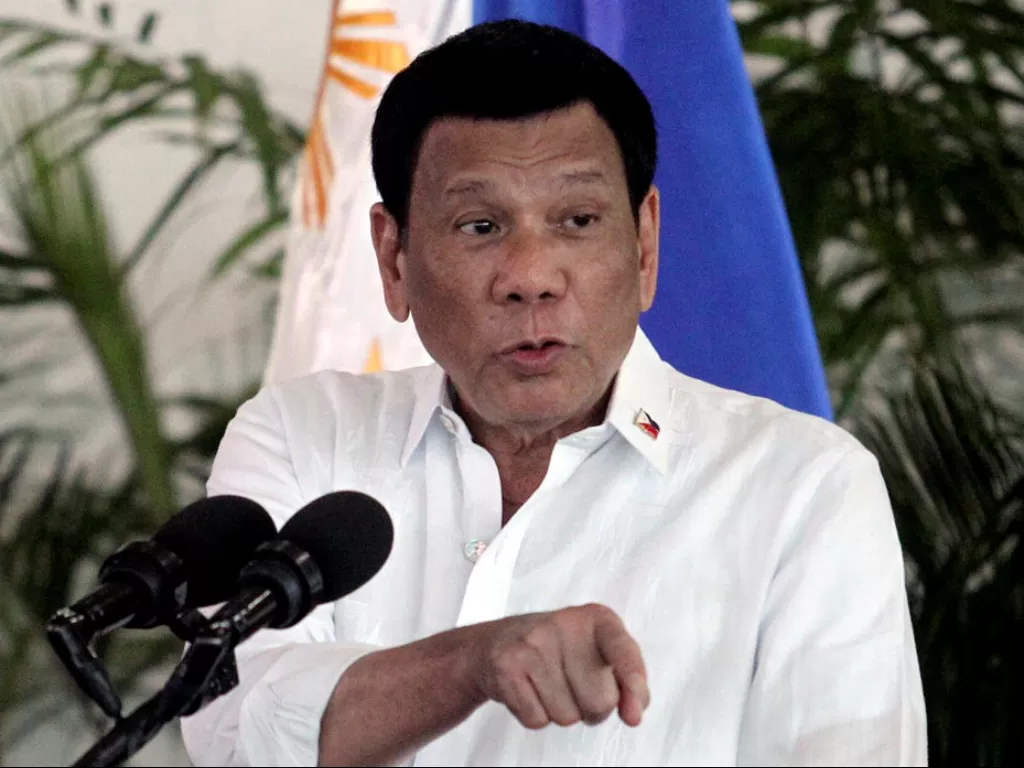 Presiden Filipina Rodrigo Duterte. (REUTERS/Lean Daval Jr).