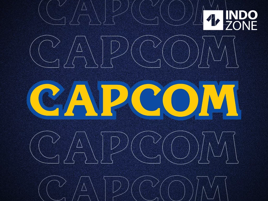 Ilustrasi logo perusahaan video game Capcom (Ilustrasi/INDOZONE/Ferry)