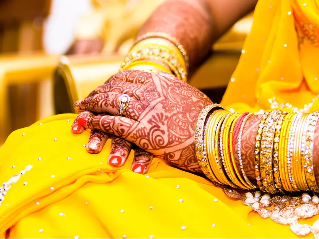 Emas dalam kebudayaan India. (Pixabay/ApertureWorks)