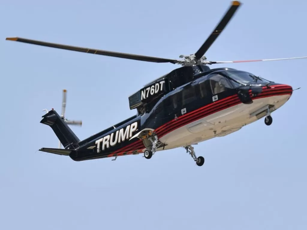 Helikopter pribadi Donald Trump. (businessinsider.com)