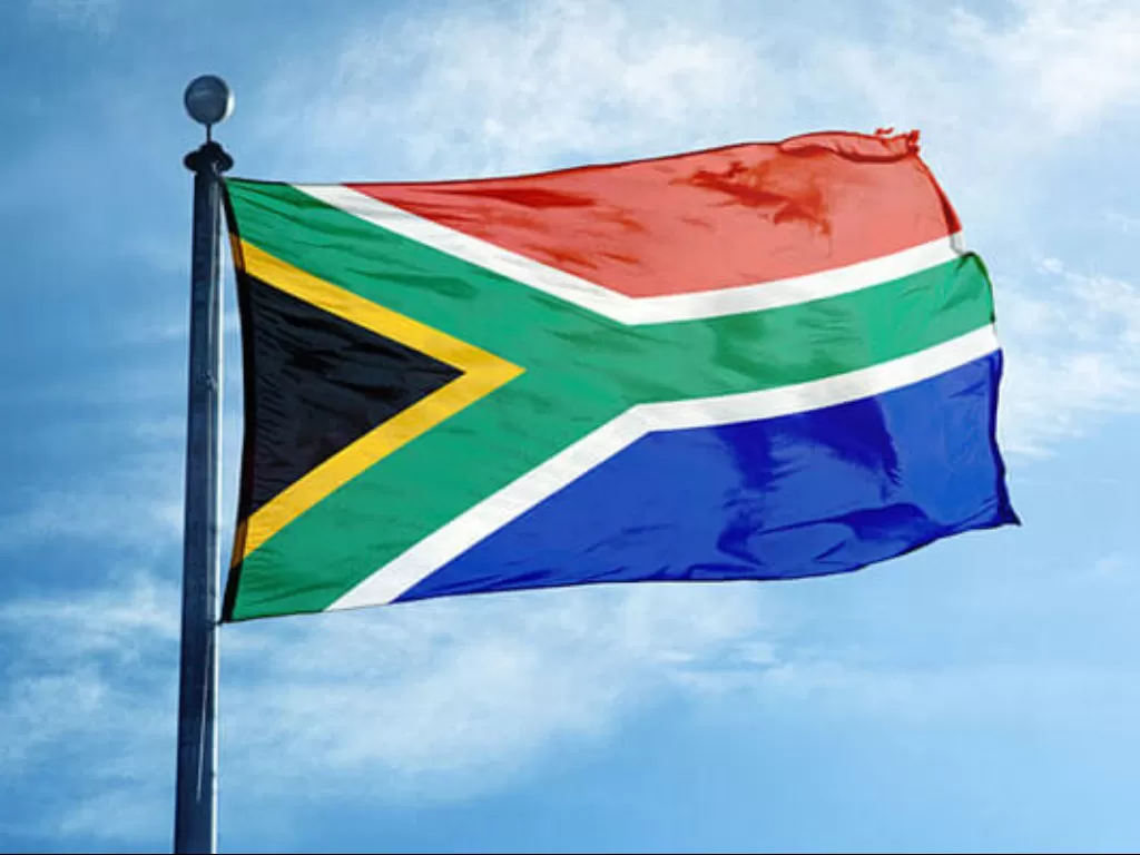 Ilustrasi bendera Afrika Selatan. (ederabia.com)