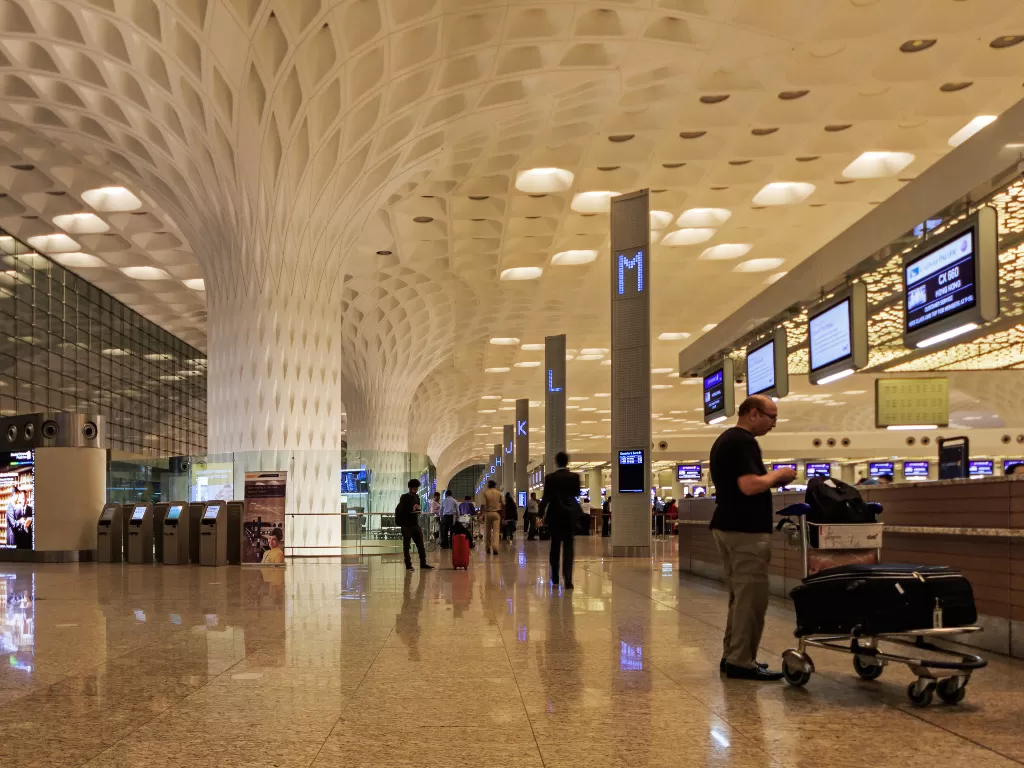 Bandara Internasional Chhatrapati Shivaji Maharaj (CSMIA) Mumbai. (en.wikipedia.org)