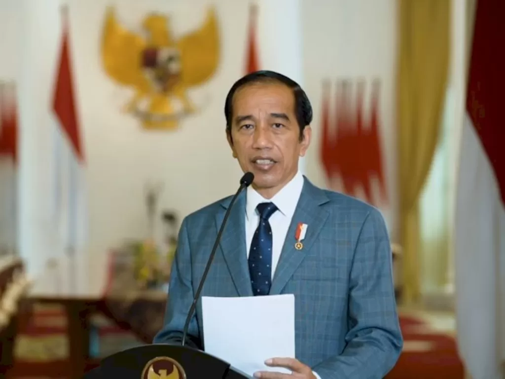 Presiden Jokowi. (Tangkapan layar Youtube Setpres)