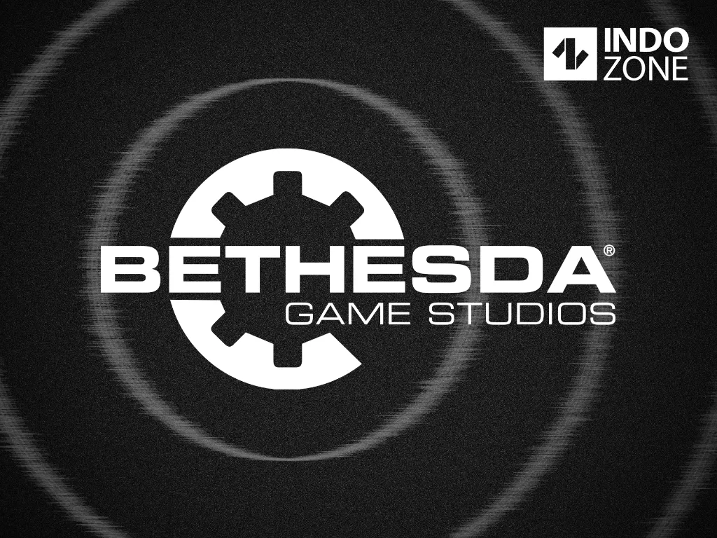 Ilustrasi logo perusahaan video game Bethesda Game Studios (Ilustrasi/INDOZONE/Ferry)