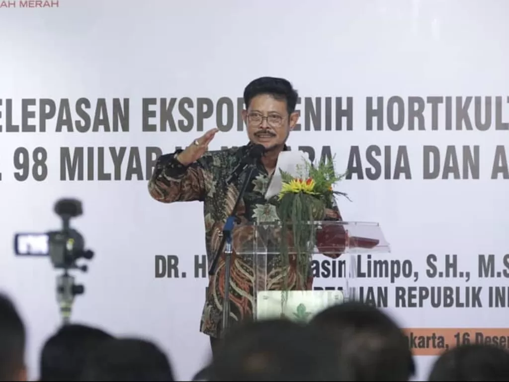 Menteri Pertanian (Mentan) Syahrul Yasin Limpo. (Photo/Instagram/@syasinlimpo)
