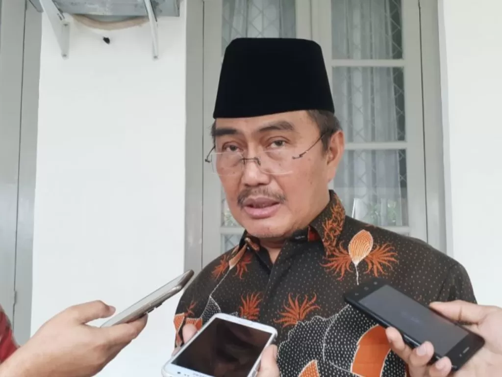 Prof Jimly Asshiddiqie ketua Ikatan Cendekiawan Muslim Indonesia (ICMI). (ANTARA)