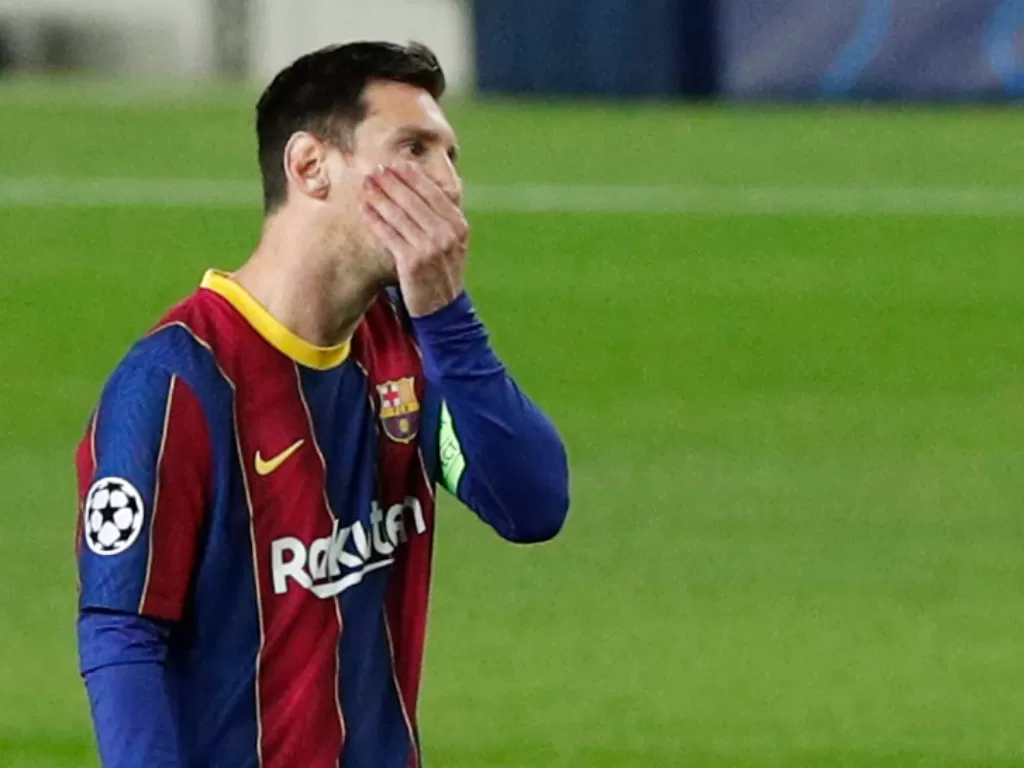 Bintang Barcelona Lionel Messi. (REUTERS)