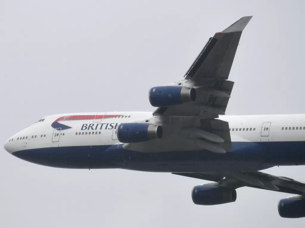 Ilustrasi pesawat British Airways. (REUTERS/Toby Melville)