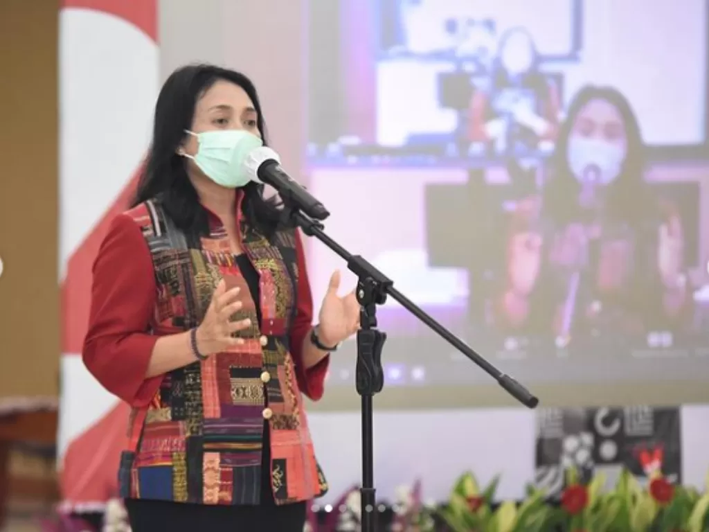 Menteri PPPA I Gusti Ayu Bintang Darmawati Puspayoga (Foto: Instagram @kemenpppa)
