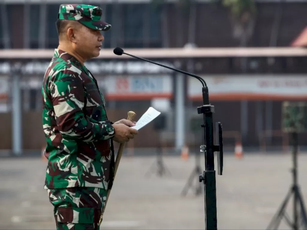 Pangdam JayaJayakarta Mayjen TNI Dudung Abdurachman. (ANTARA/Rivan Awal Lingga)