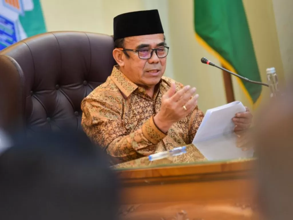 Menteri Agama Fachrul Razi (Foto: ANTARA/M Risyal Hidayat)