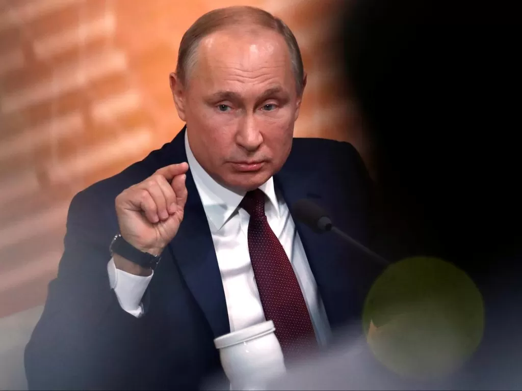 Presiden Rusia Vladimir Putin. (REUTERS/Evgenia Novozhenina)