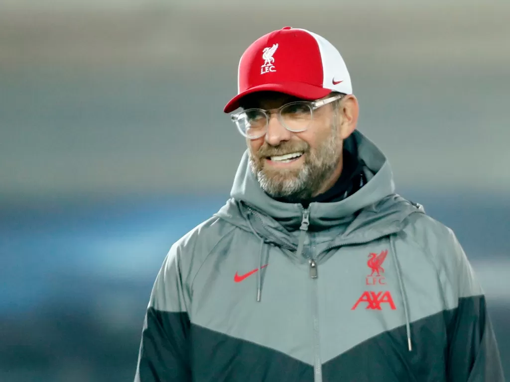 Jurgen Klopp, pelatih Liverpool. (REUTERS/ALESSANDRO GAROFALO)
