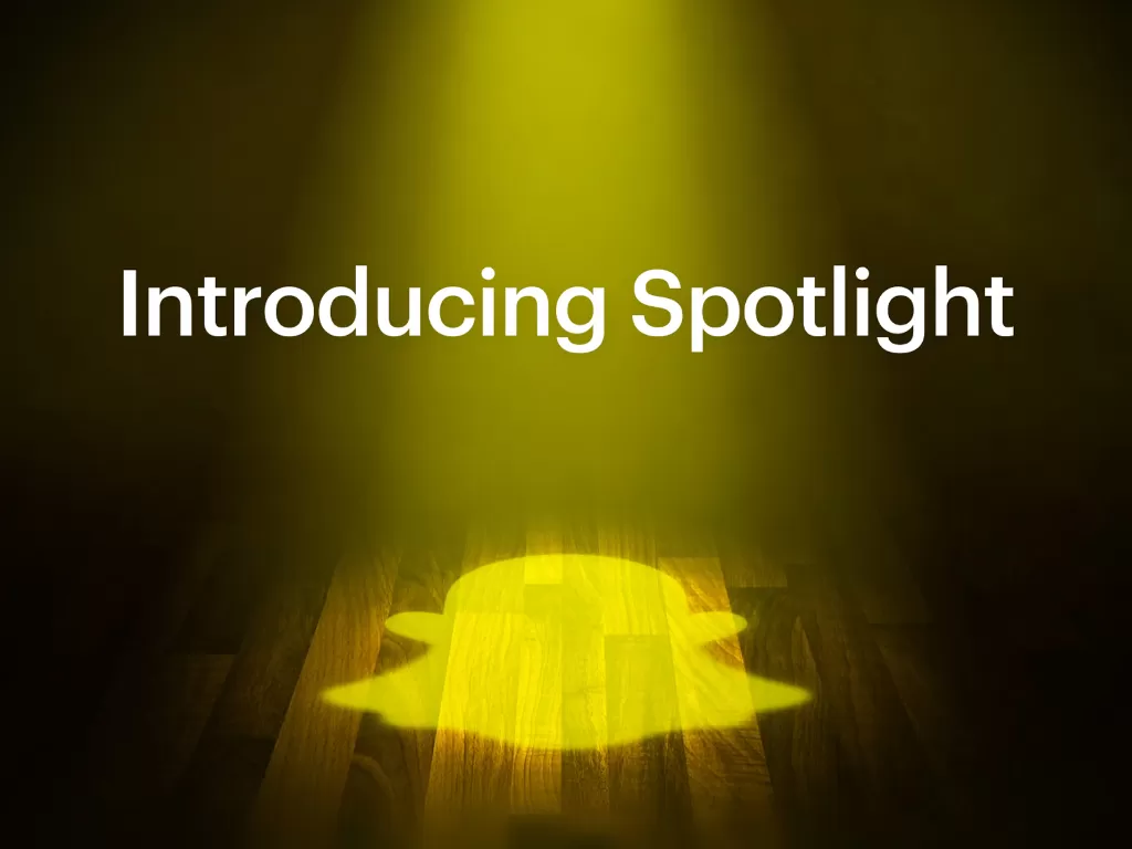 Teaser fitur Spotlight di aplikasi sosial media Snapchat (photo/YouTube/Snapchat)