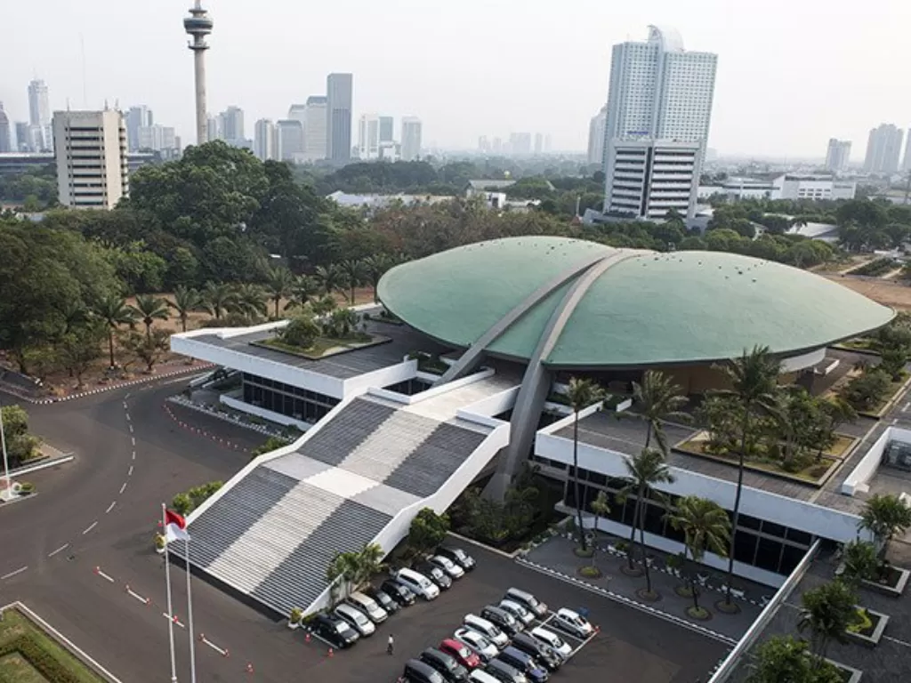 Kompleks Gedung DPR di Jakarta. (ANTARA/M Agung Rajasa)