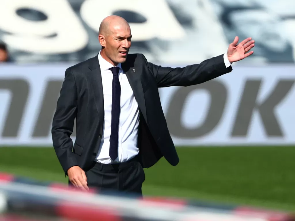 Zinedine Zidane. (REUTERS/JAVIER BARBANCHO)
