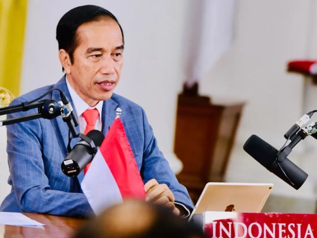 Presiden Joko Widodo beri ucapan selamat hari guru nasional. (Setneg.go.id)