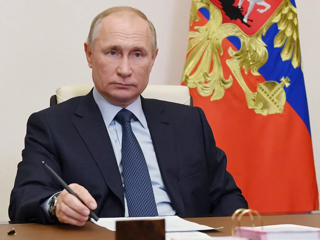 Presiden Rusia Vladimir Putin. (Photo/REUTERS/Aleksey Nikolskyi)