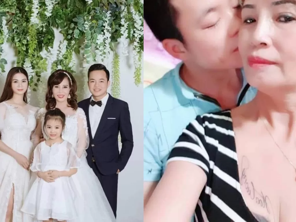 Pernikahan beda usia pasangan di Vietnam (Facebook/Thu Sao & Tri?u Hoa C??ng)