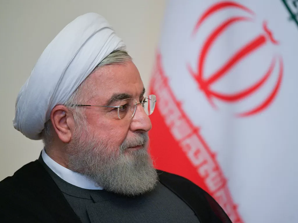 Presiden Iran Hassan Rouhani. (Photo/REUTERS/Alexei Druzhinin)