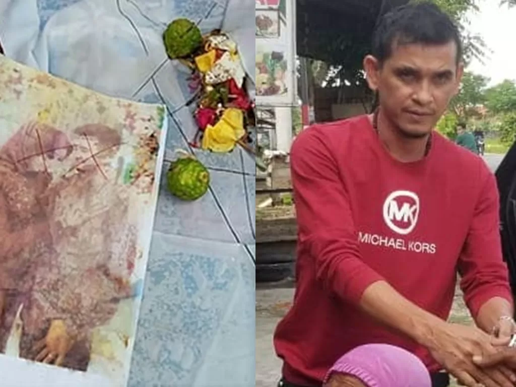 Muhammad alias Amad Leumbeng, anggota DPRK Aceh Timur yang dikirimi santet. (Facebook)