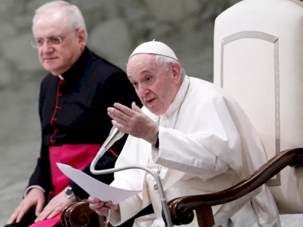 Paus Fransiskus. (REUTERS/Guglielmo Mangiapane).