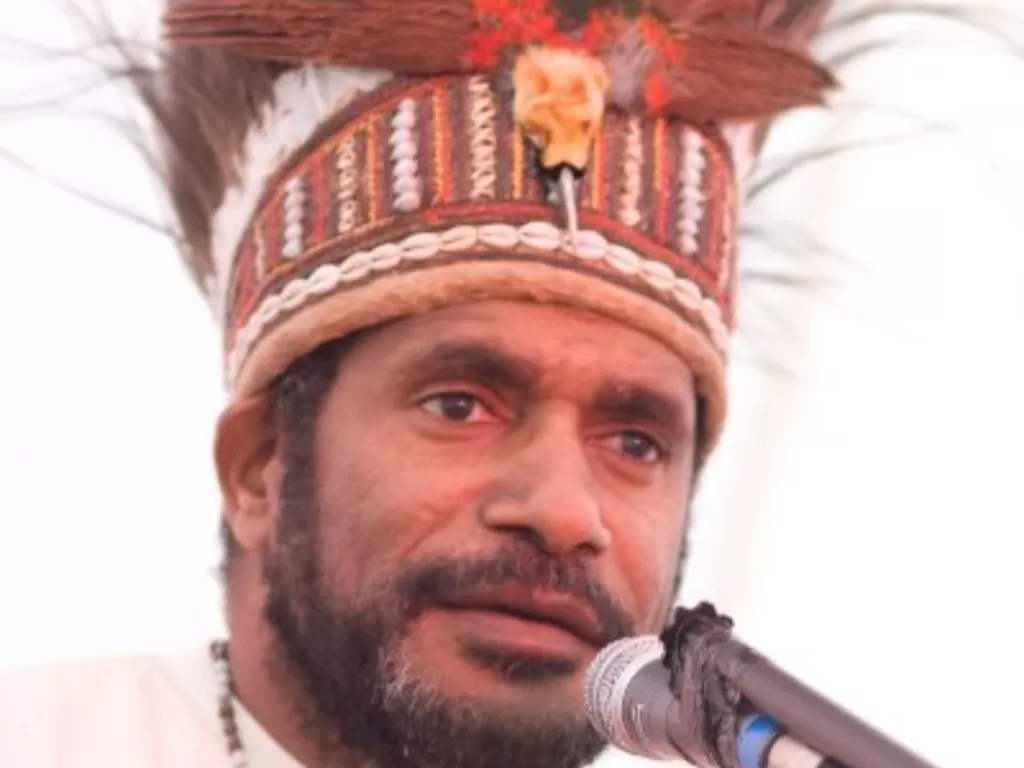 Presiden Sementara Papua Barat Benny Wenda (Twitter/@BennyWenda)