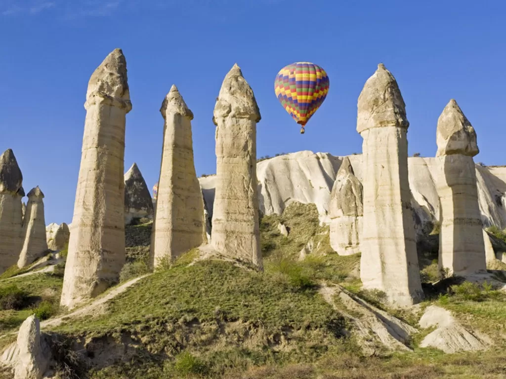 Keajaiban alam di Cappadocia. (Flickr/1001 Silk Roads)