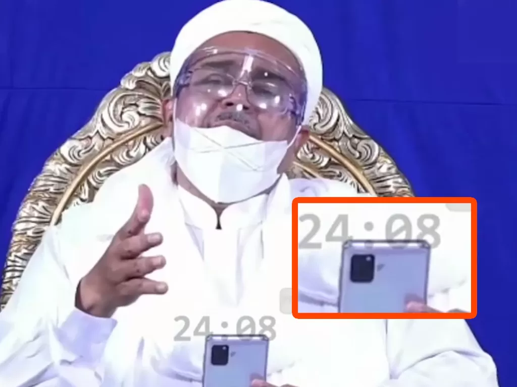 Pemimpin Front Pembela Islam (FPI), Habib Rizieq Shihab (photo/YouTube/Saeful Zaman)